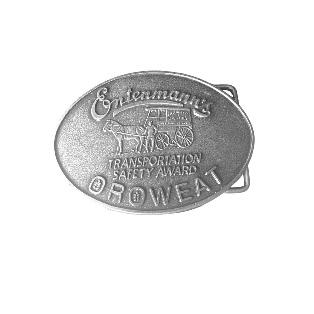 Entenmanns Transportation Safety Award Belt‎ Buckle